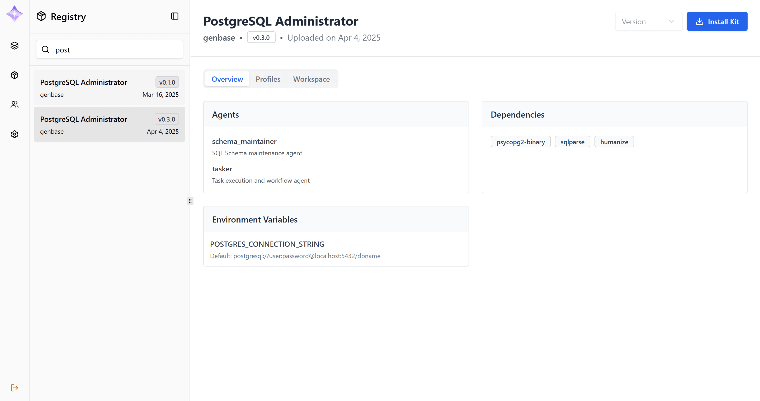 Registry Explorer Sidebar